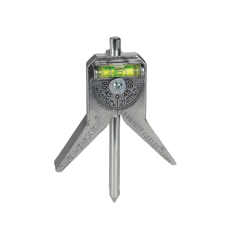 Jackson Safety Pipe Marker Centering Tool - Standard 4" Y-Type Head, Measure Pipes 0.5" and Above - Curv-O-Mark Standard 6 - Image 1